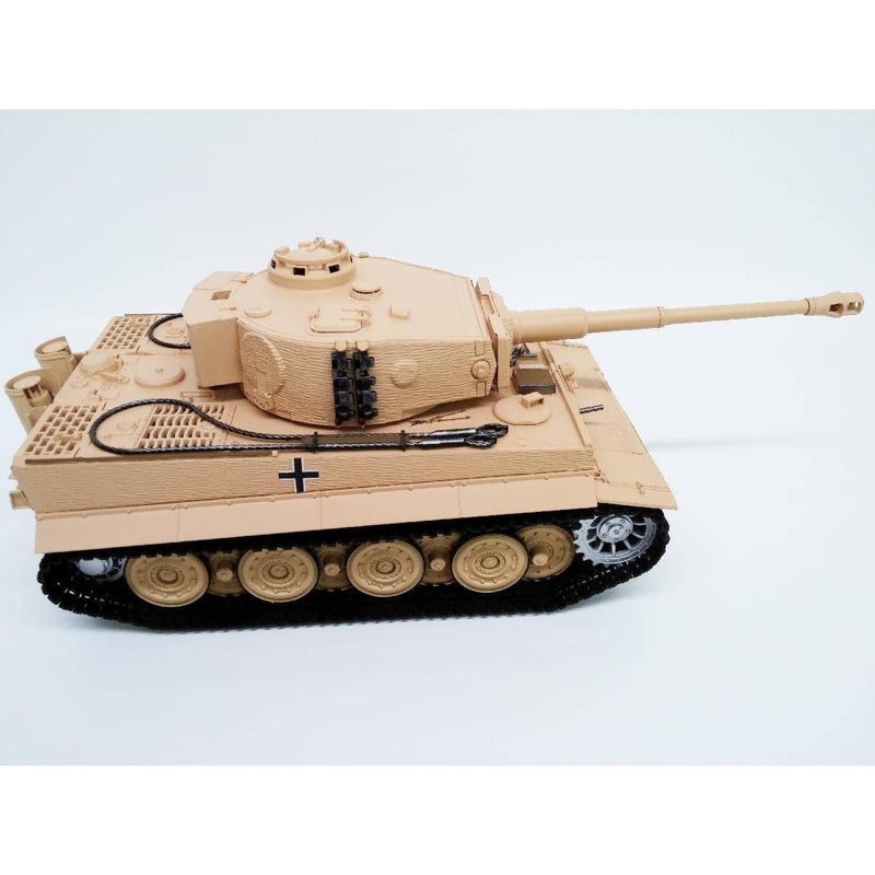 Taigen Tiger 1 Late Version (Plastic Edition) Airsoft 2.4Ghz RTR RC Tank 1/16th Scale | TAG12020 | IMEX