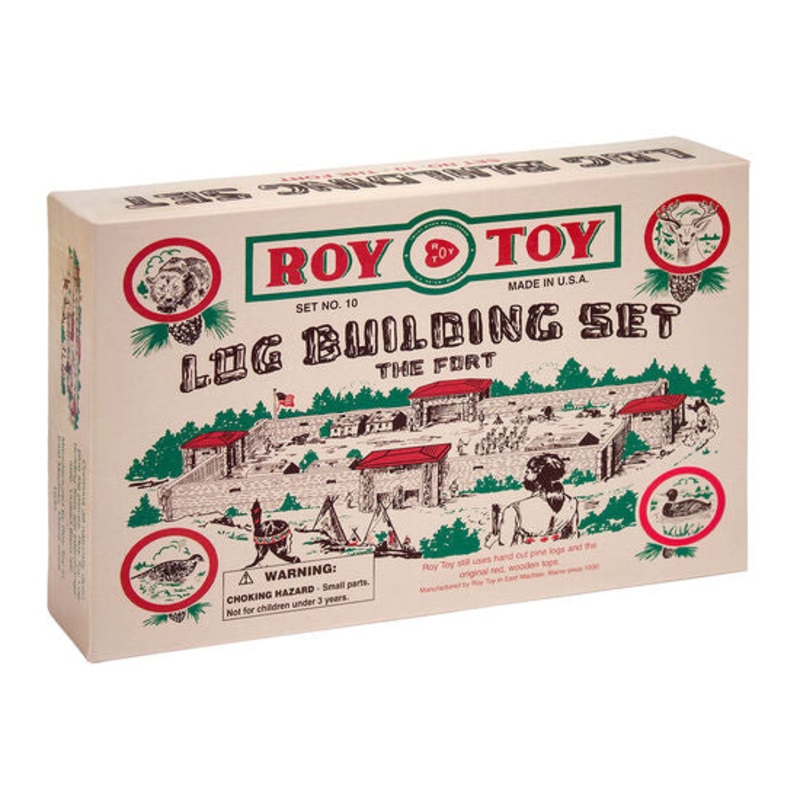 The Fort | RTMBF | Log Building Set | Roy Toy