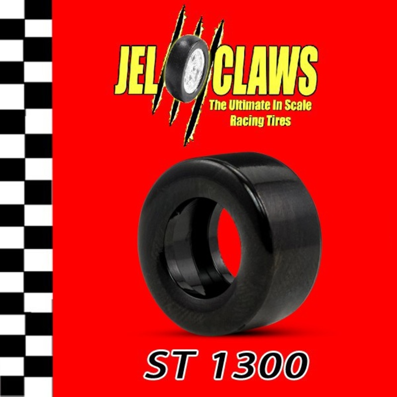 Slot Car Tire for SCX Nascar Application 1/32 | ST 1300 | Jel Claws