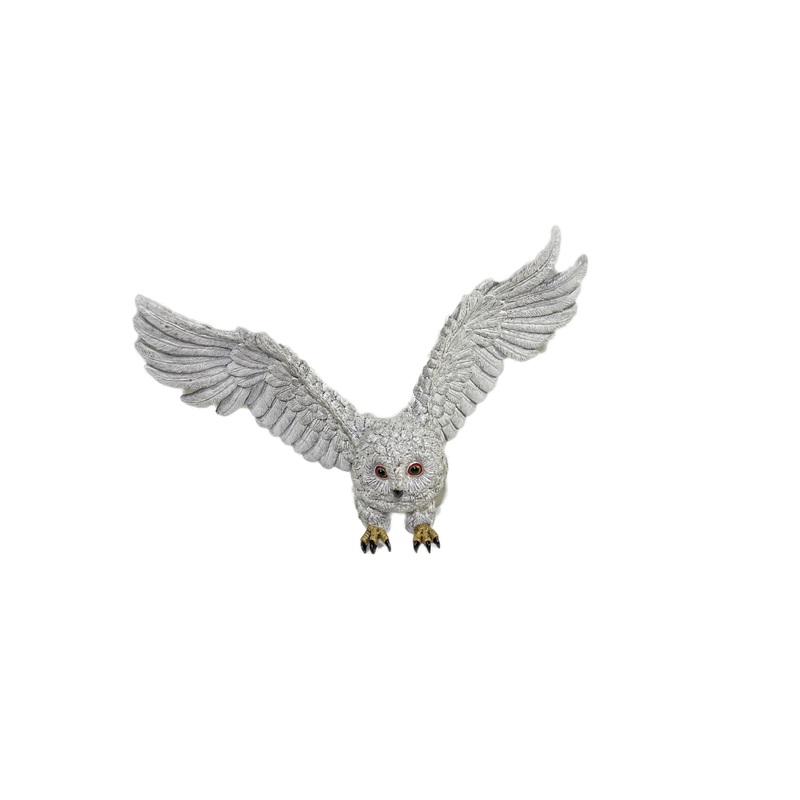 Snowy Owl 10.5" | MAJ23206 | Mamejo