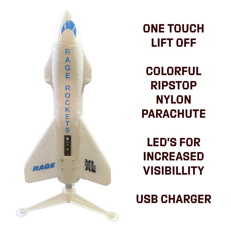 Spinner Missile XL Electric Free-Flight Rocket | RGR4150 | Rage R/C