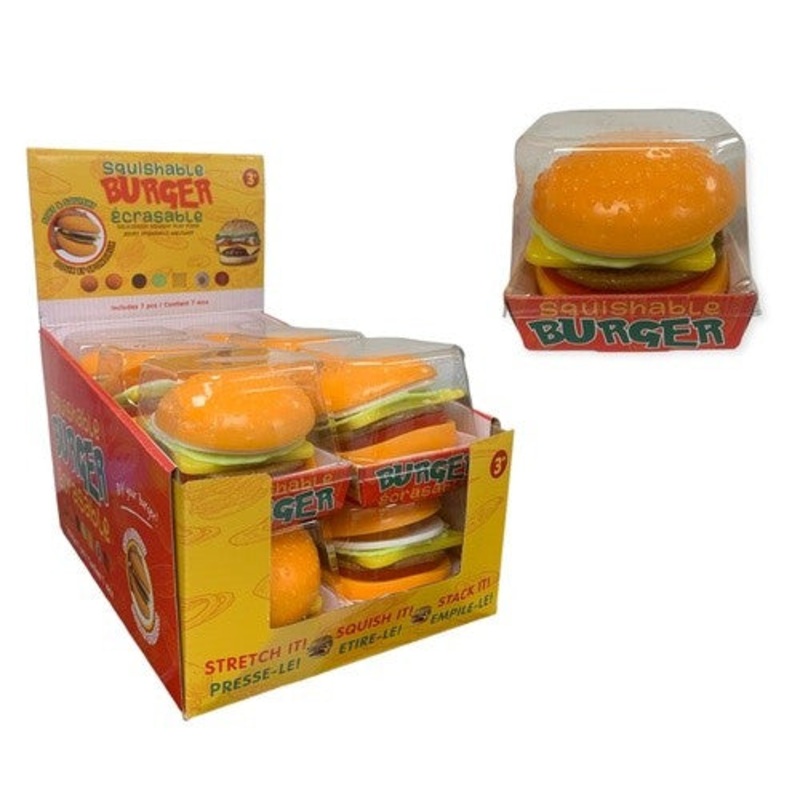 Squishable Stackable Burger | NV3616 | Handee