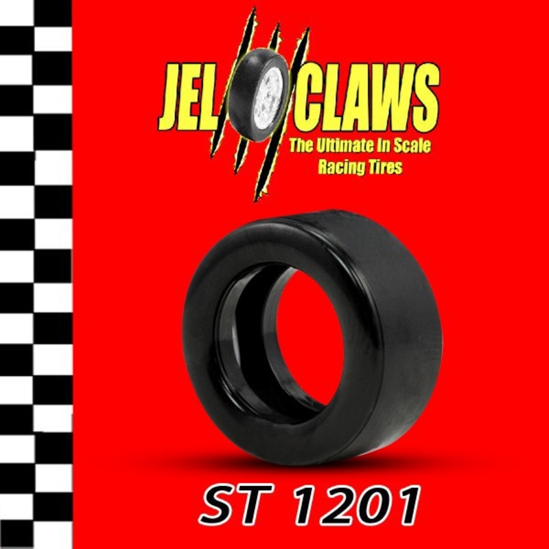 ST 1201 | 1/32 Scale Slot Car Tires | 2 Tires Jel Claws |