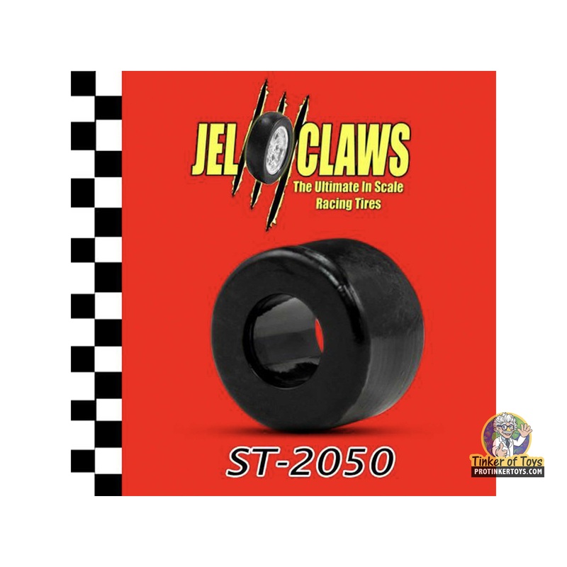 ST 2050 | Aurora G-Plus R  Smooth Wheels  HO Scale Slicks | Jel Claws | 1:64