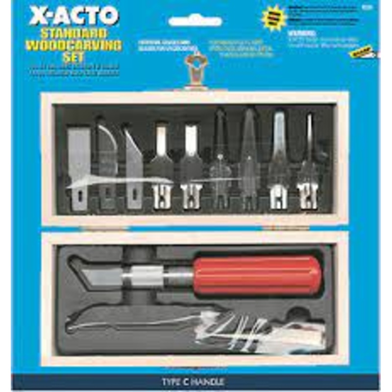 Standard Woodcarving Set | 5224 | X-ACTO