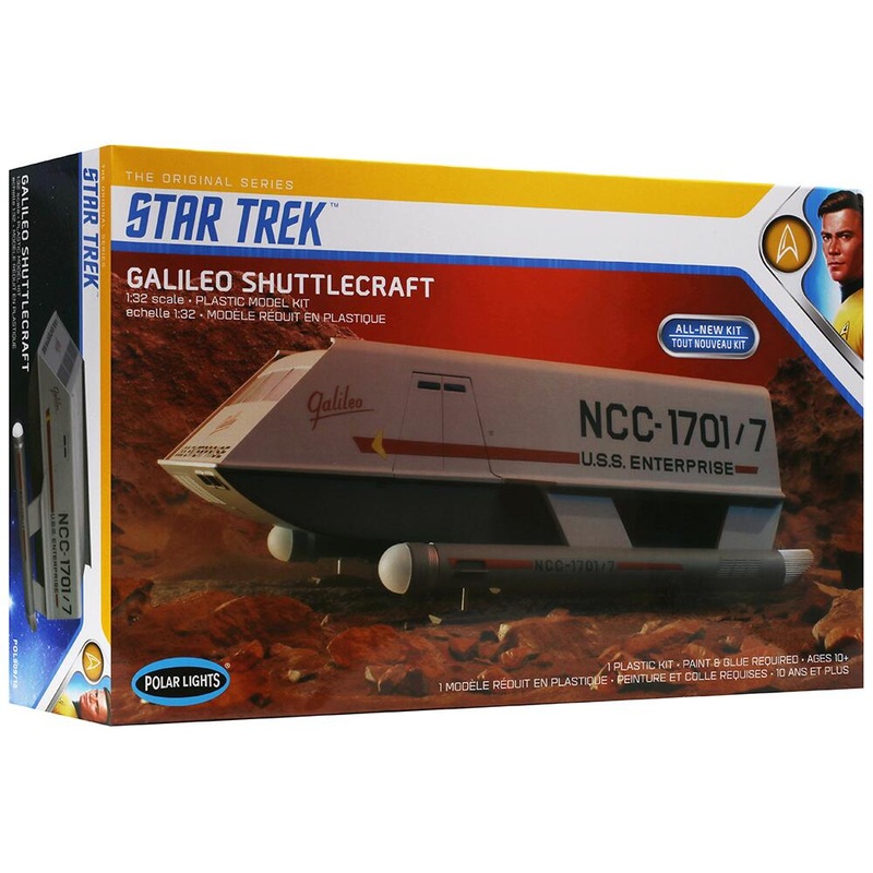 Star Trek Galileo Shuttlecraft 1/32 Scale | P0L909 |  Polar Light Model Kits