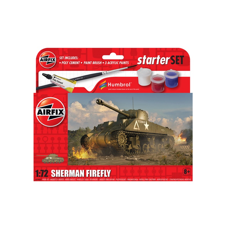Starter Set Sherman Firefly | A55003 | Airfix
