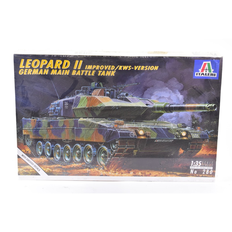 Second Chance Leopard II Improved/KWS-Version 1/35 Scale | 280 | Italeri Model Kits