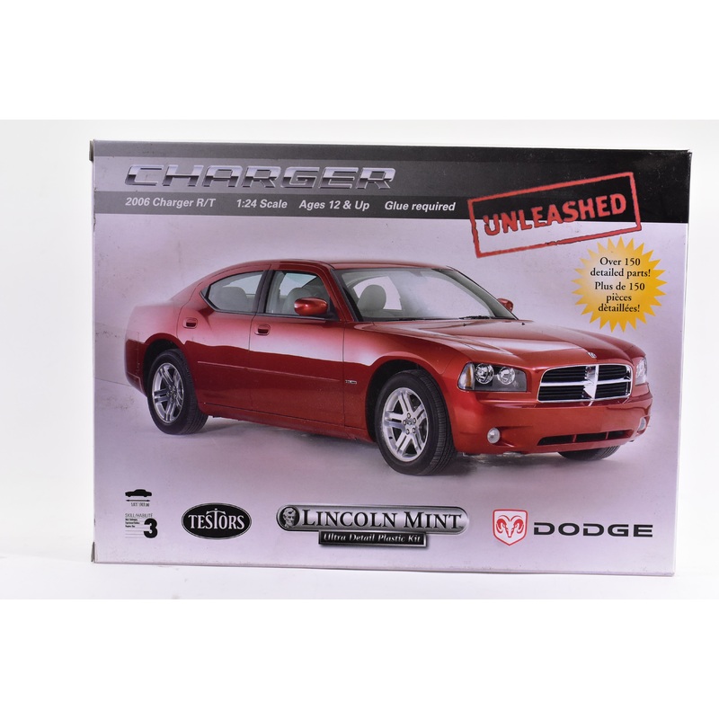 Second Chance Lincoln Mint 2006 Charger Dodge 1:24 Scale  | 5315 | Testor Model Kits