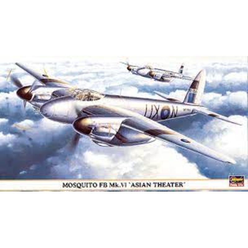 Second Chance Mosquito FB Mk.VI " Asian Theater " 1:72 Scale | 00159 | Hasegawa Model Co.