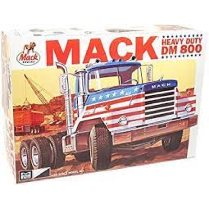 Second Chance MPC Mack DM800 Semi Tractor 1:25 Scale Model Kit | MPC899 | Round2