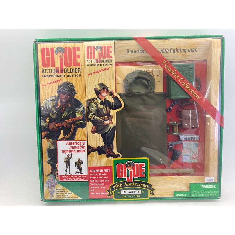Second Chance RJ Collection GI Joe Command Post  Action Soldier | 80857 |Hasbro