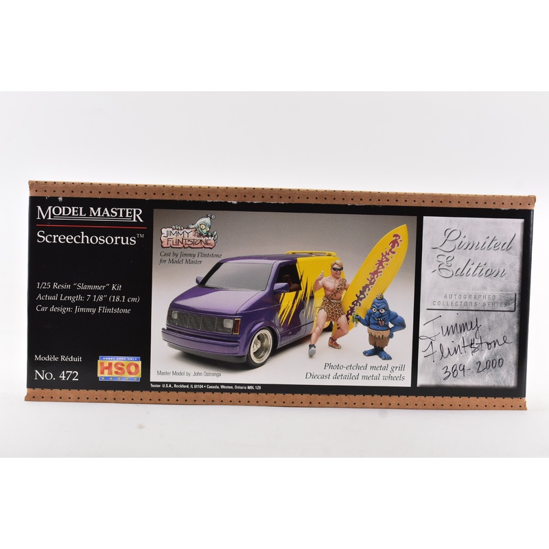 Second Chance Screechosorus "Jimmy Flintstone" Scale  | 472 | Model Master / Testor