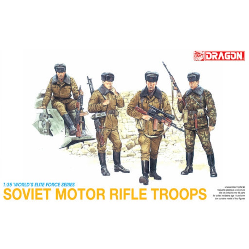 Second Chance Soviet Motor Rifle Troops 1:35 Scale | 3008 | Dragon Model Co.