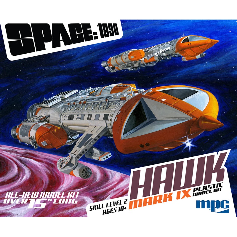 Second Chance Space: 1999 Hawk MK IV 1:48 Scale Model Kit | MPC947 | Round2