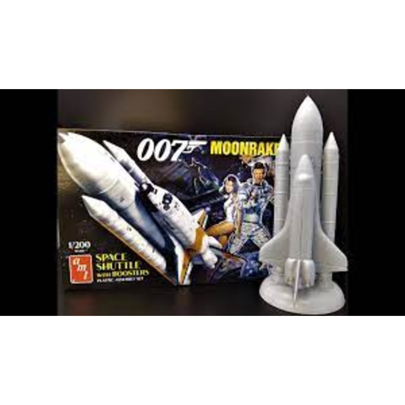 Second Chance Space Shuttle with Boosters Moonraker 1/200 | AMT1208 | AMT Model Kit