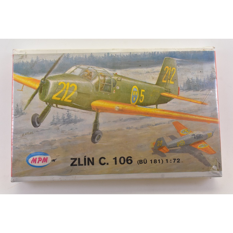 Second Chance ZLIN C.106 ( BU 191)  1:72 | 72002 | MPM Model Kits