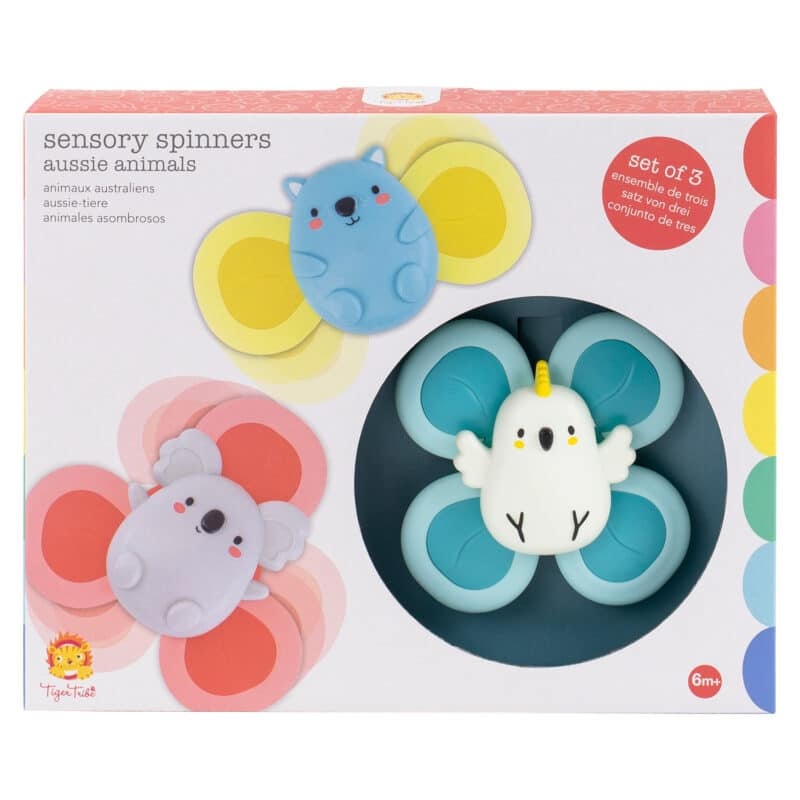 Sensory Spinners  Aussie Animals | 11016 | Schylling