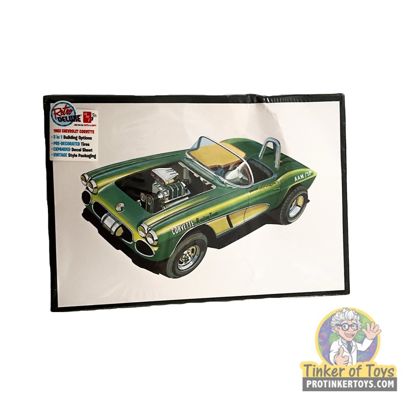 Second Chance 1962 Corvette  1/25 Scale | AMT1318 | AMT Model Kit