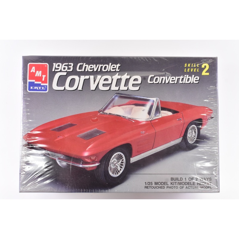 Second Chance 1963 Chevrolet Corvette Convertible 1:25 Scale | 6774 |  AMT/ERTL