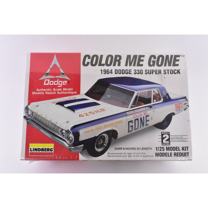 Second Chance 1964 Dodge 330 Super Stock 1:25 Scale | 72156 |  Lindberg Model