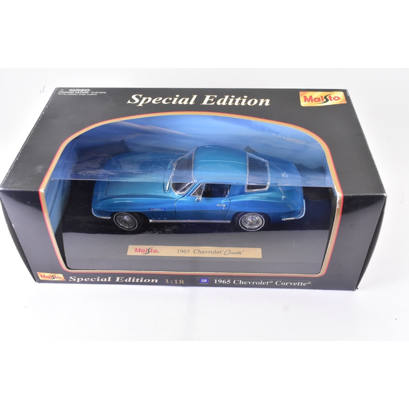 Second Chance 1965 Chevrolet Corvette Special Eition 1:18 Scale | 46629 | Maisto