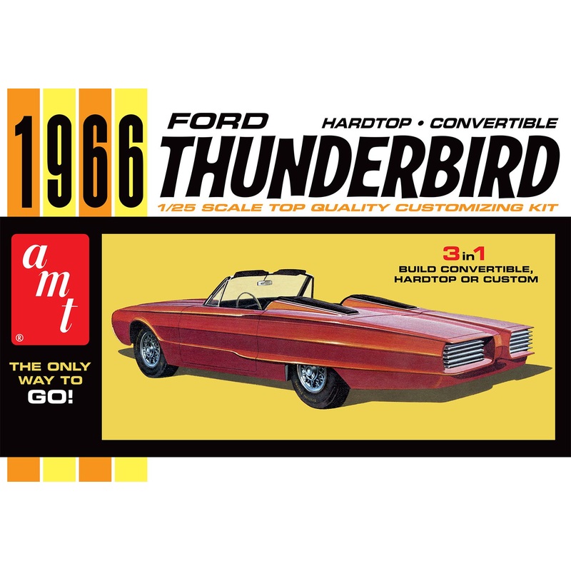 Second Chance 1966 Ford Thunderbird Hardtop/Convertible 1:25 Scale Model Kit | AMT1328 | Round2