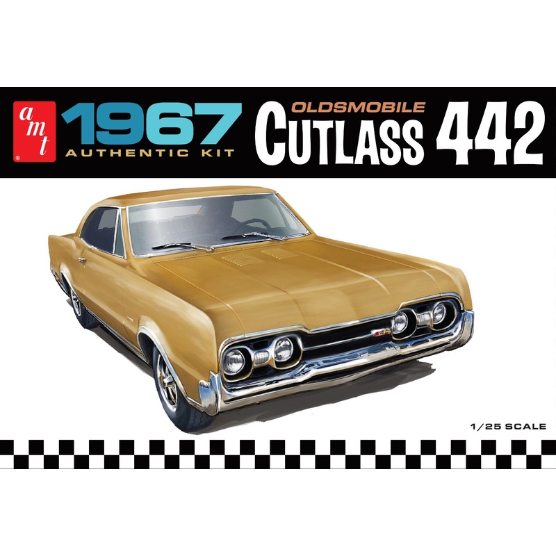 Second Chance 1967 Oldsmobile Cutlass 442 1:25 Scale Model Kit | AMT1365 | Round2