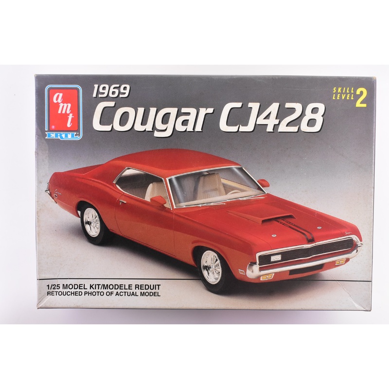 Second Chance 1969 Cougar CJ428 1:25 Scale | 6529 |  AMT/ERTL