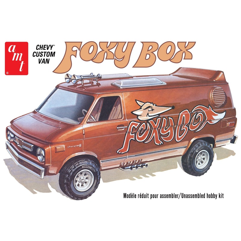 Second Chance 1975 Chevy Van "Foxy Box" 1:25 Scale Model Kit | AMT1265 | Round2