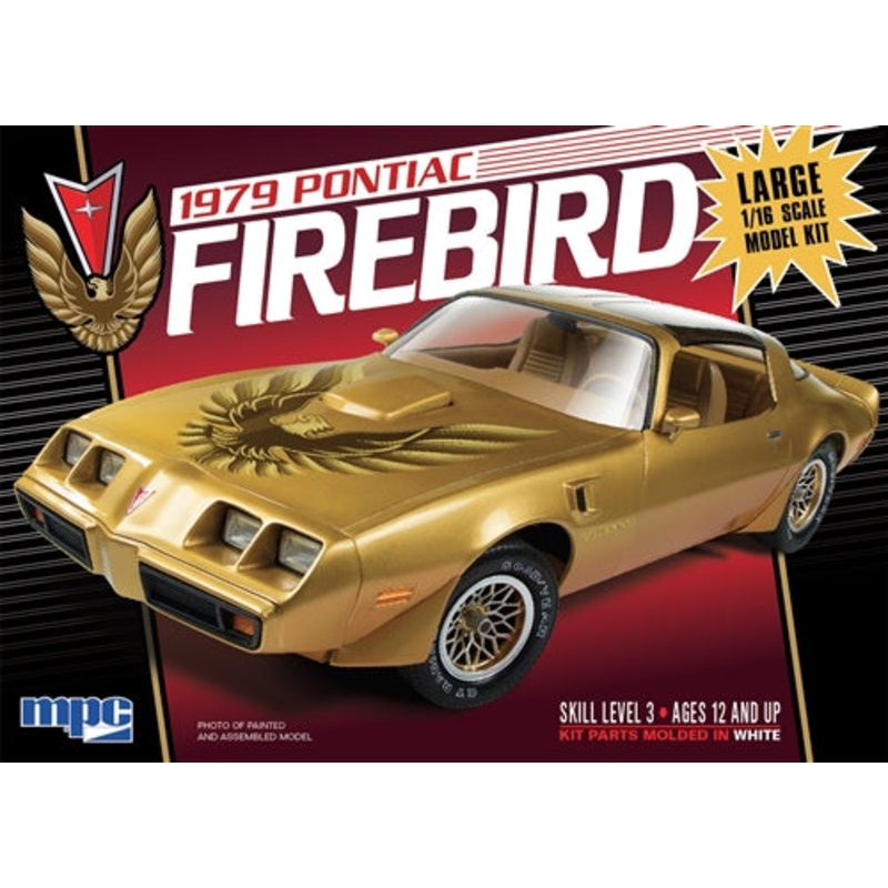 Second Chance 1979 Pontiac Firebird 1:16 Scale Model Kit | MPC862 | Round2