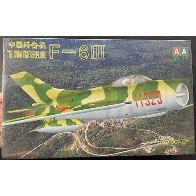 Second Chance AA F-6 III Chinese Fighter Plane1/48 | Z-F 0011 | AA Model Kit