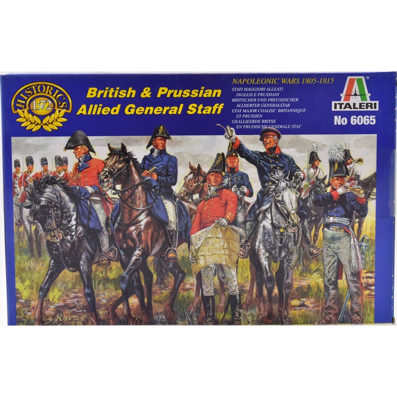 Second Chance British & Prussian Allied Gerneral Staff 1:72 Scale | 6065 | ITaleri Model CO.