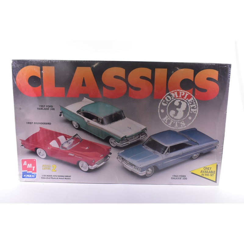 Second Chance Classics Complete 3 Kits 1:25 Scale |  8173 |  AMT/ERTL