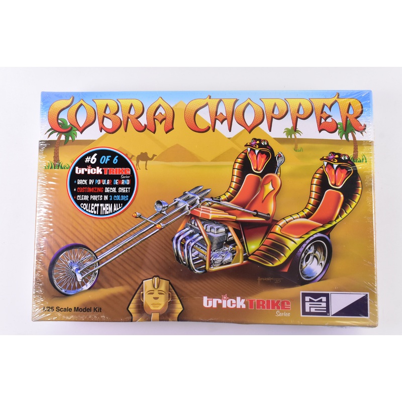 Second Chance Cobra Chopper Trick Bike 1/25 Scale | MPC896 | AMT Model Kit