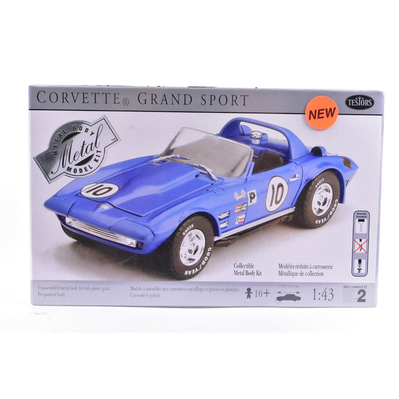 Second Chance Corvette Grand Sport  1:43 Scale  | 430018 | Testor Model Kits