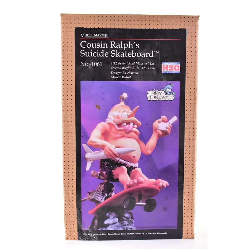 Second Chance Cousin Ralph's Suicide Skateboard 1/12 Resin Scale  | 1061 | Model Master / Testor