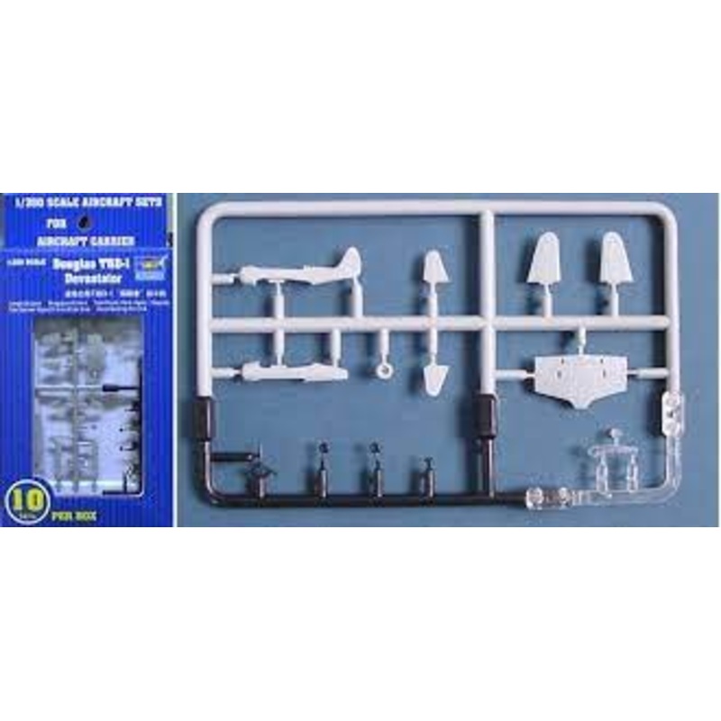 Second Chance Douglas TBD-1 Devastator 10 sets per Box 1:350 Scale | 06203 | Trumpeter Model Company