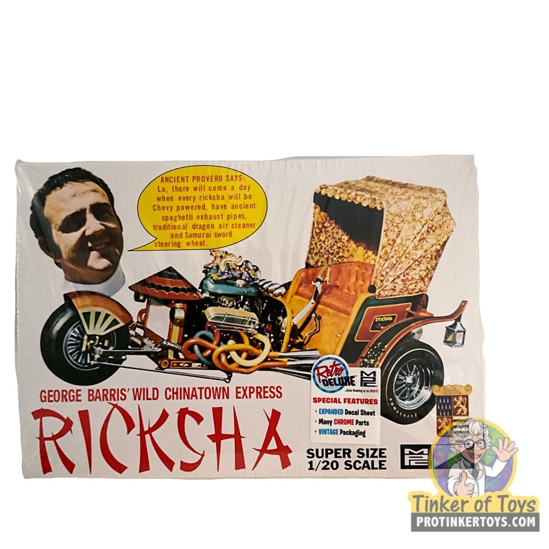 Second Chance  George Barris Wild Chinatown Express Ricksha 1/20 Scale | MPC965 | MPC