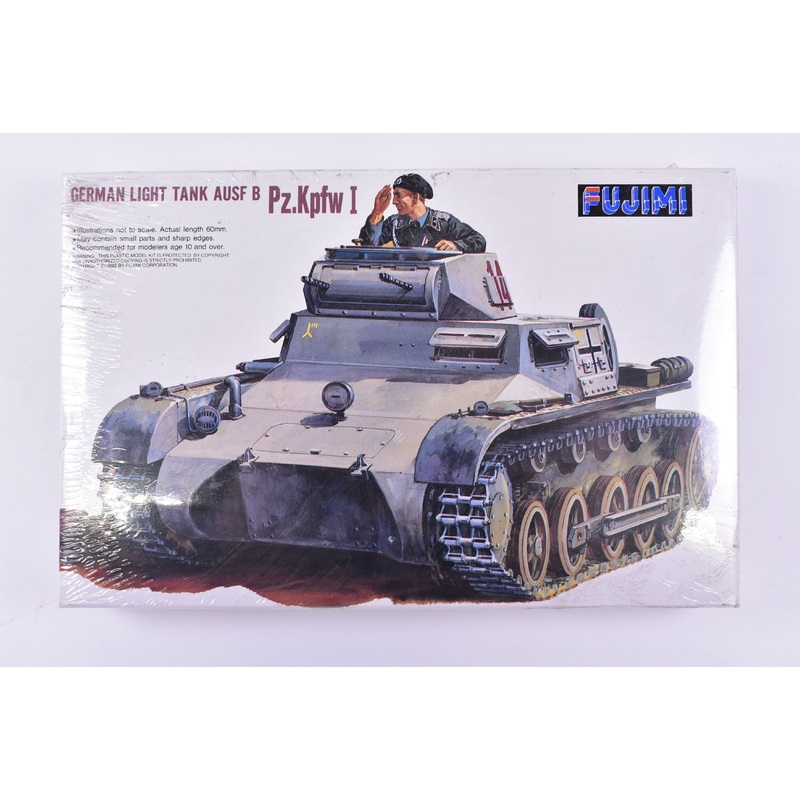 Second Chance German Light Tanks AUSF B 1/76 Scale  | 76063 | Fujimi Model Kit