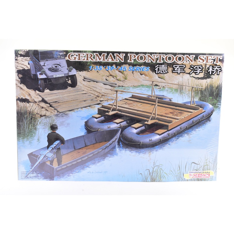 Second Chance German Pontoon Set 1:35 Scale | 6135 | DML Model Co.