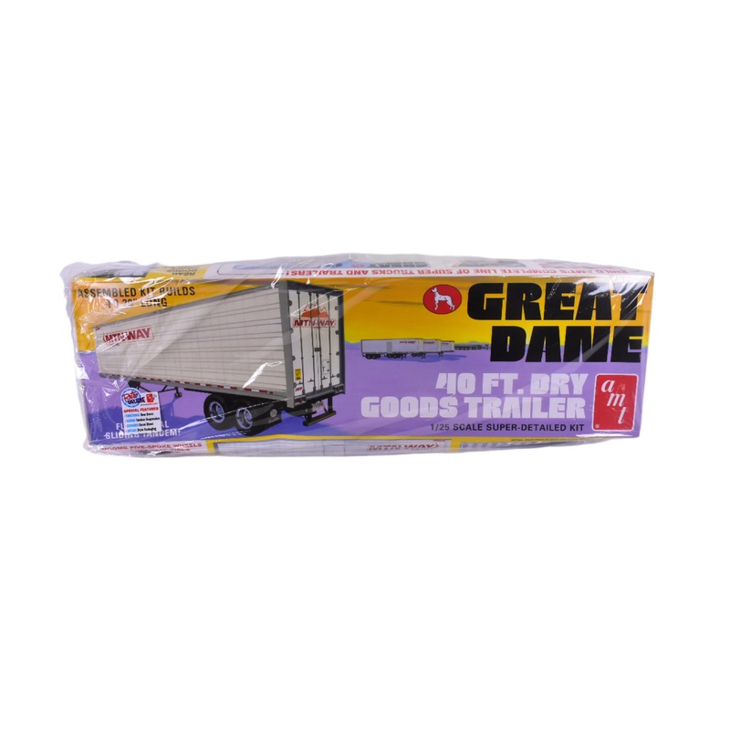 Second Chance  Great Dane 40 FT.Dry Goods Trailer 1/25 Scale | AMT1185 | AMT Model Kit