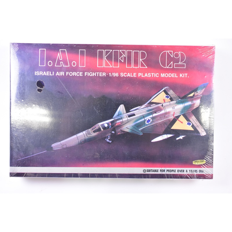 Second Chance I.A.I KFIR C2 Israeli Air Force Fighter 1/96 Scale | HF-11 | Kiddyland Model Kit