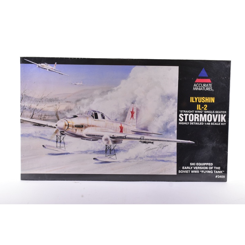 Second Chance Ilyushin IL-2 Stormovik 1/48 Scale | 3409 | Accurate Miniatures