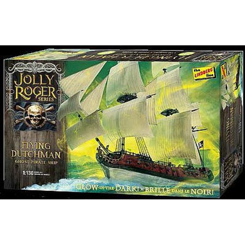 Second Chance Jolly Roger Series Flying Dutchman 1/130 Scale Model Kit | HL218 | Round2