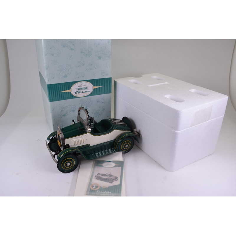 Second Chance Kiddie Car Classics 1926 Speedster Numbered Edition | QHG9048| Hallmark