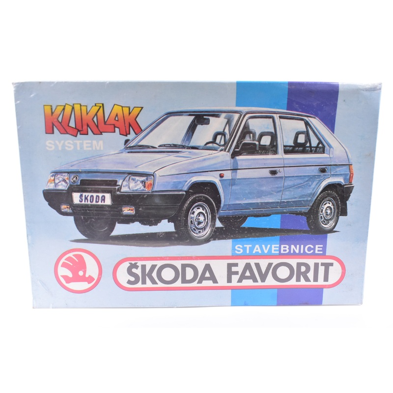 Second Chance Kliklak System Skoda Favorit  1:24| 3596 | Heller Model Kits