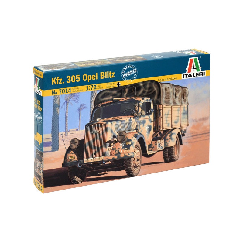 Second Chance Krz. 305 Opel Blitz 1:72 Scale  | 7014 | Italeri Model. Co
