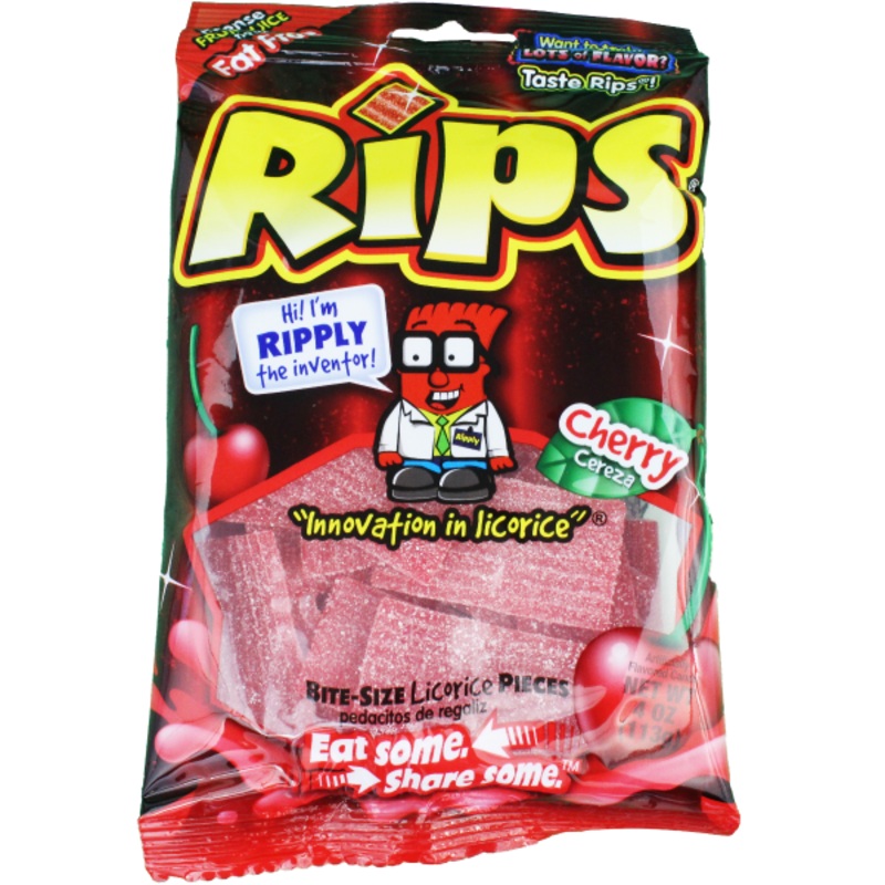 Rips Roll Cherry Peg Bag |  | Mountain Sweets