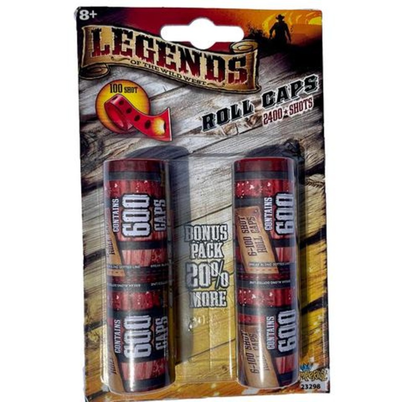 Roll Caps 2400 Shots | 16555 | Parris Toys